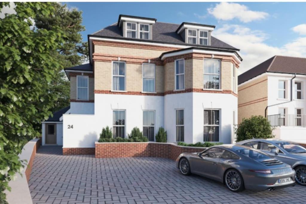 Bright, Vibrant New 1 Bedroom Town Centre Parking Bournemouth Ngoại thất bức ảnh